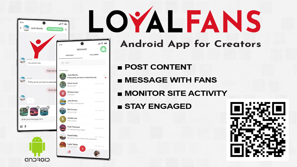 Loyalfans Android App press image