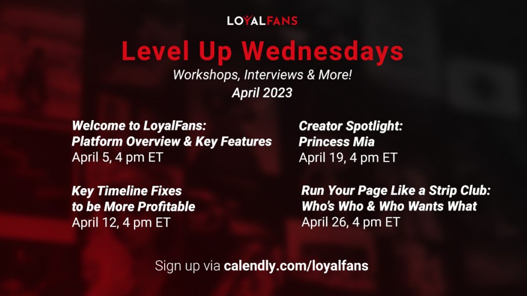 level up wednesday april topics