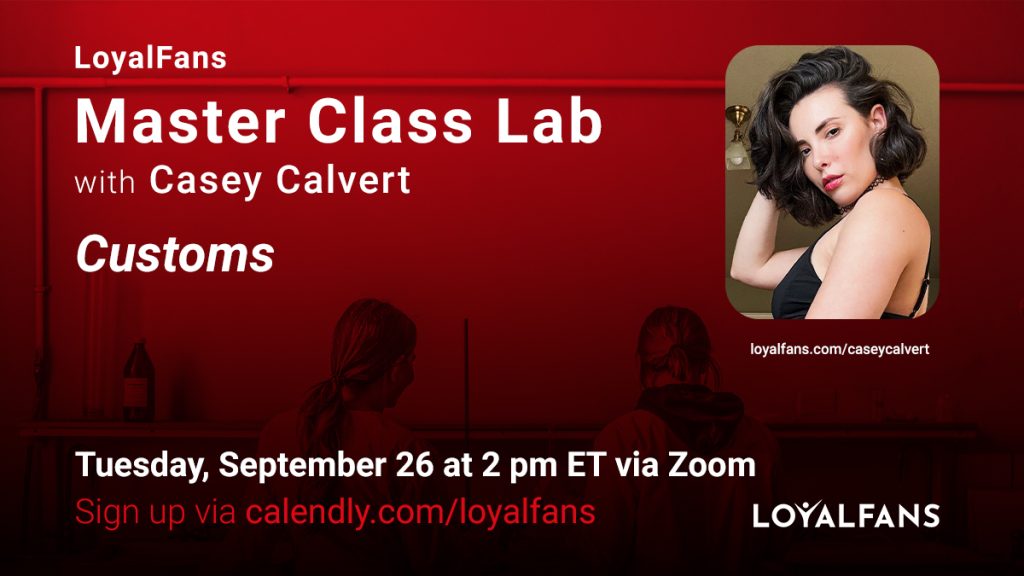 #realloyalfans Casey Calvert lab